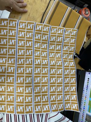 Bo lai dệt hoa văn