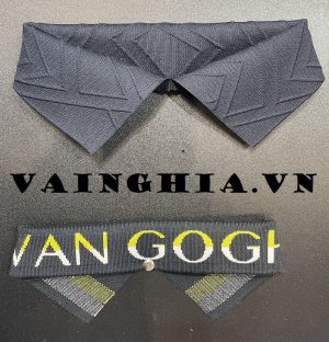 Bo cổ dệt jacquard